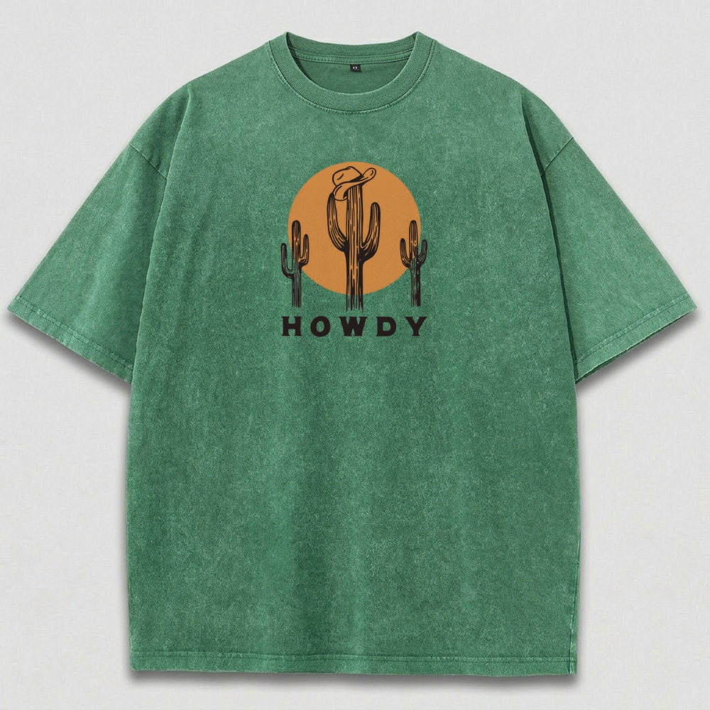 Howdy Vintage Organic Cotton Hiking Tee-HikeVista