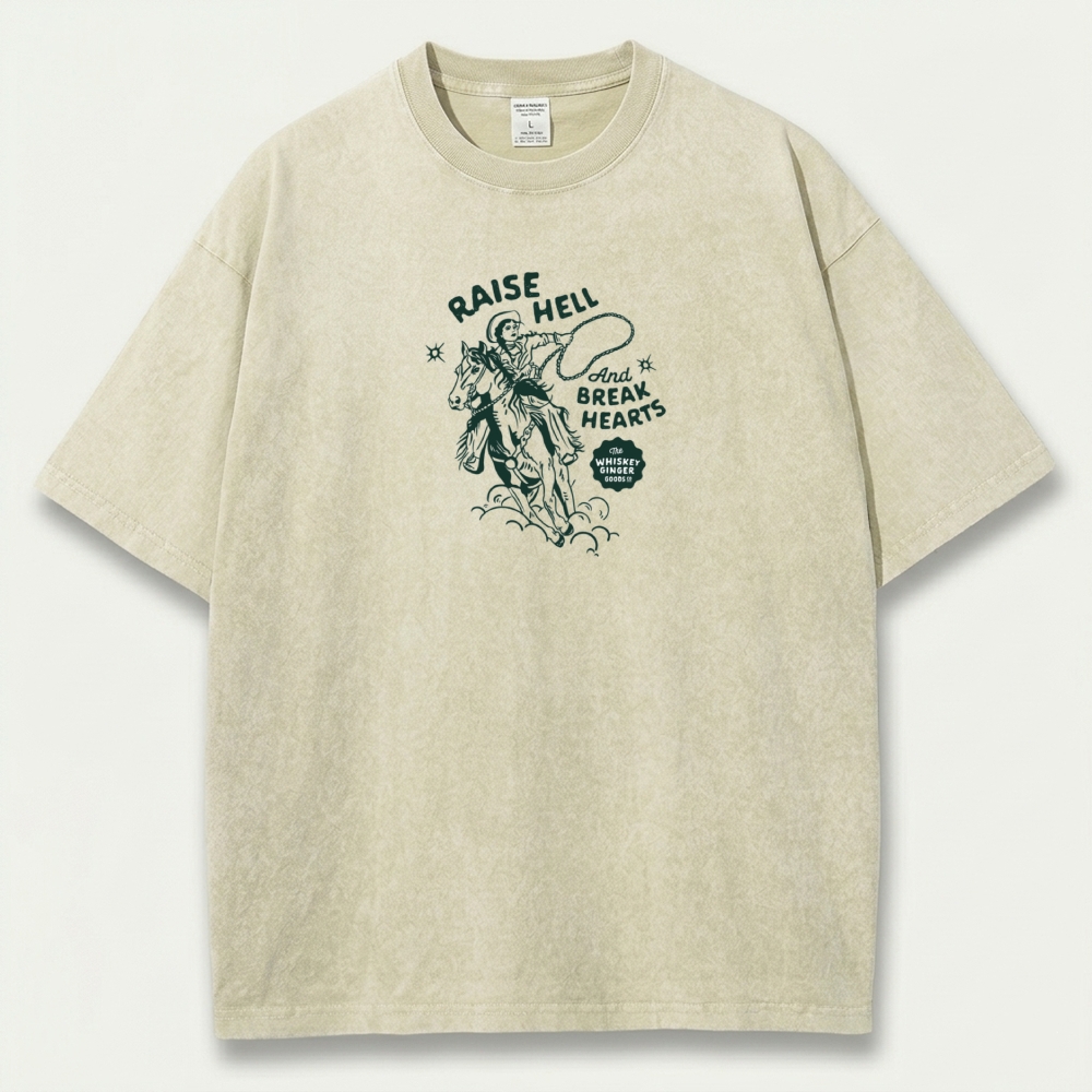 Vintage Heavyweight Stamp Tee 2603008586-HikeVista