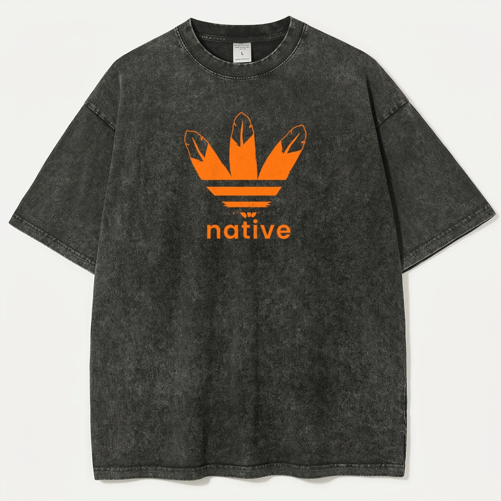 Native Vintage Organic Cotton Hiking Tee-HikeVista