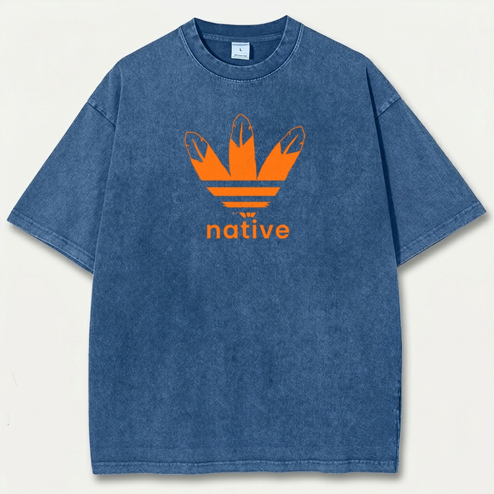 Native Vintage Organic Cotton Hiking Tee-HikeVista