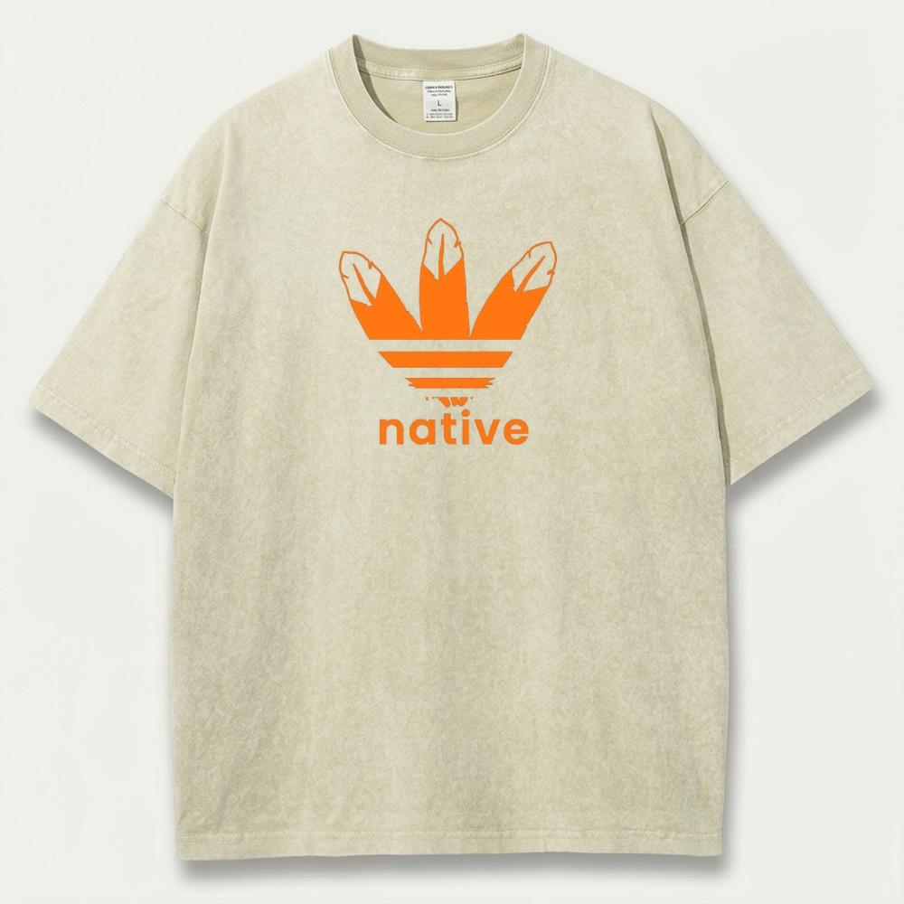 Native Vintage Organic Cotton Hiking Tee-HikeVista