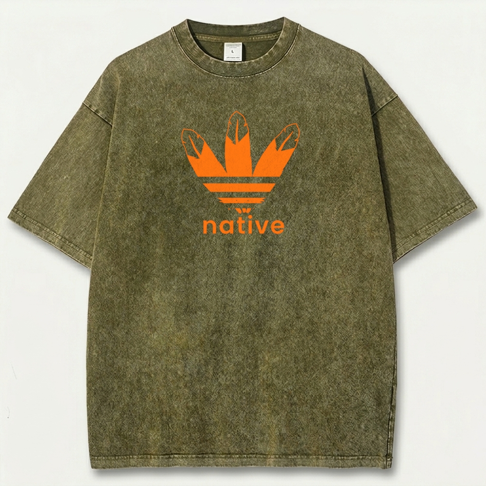 Native Vintage Organic Cotton Hiking Tee-HikeVista