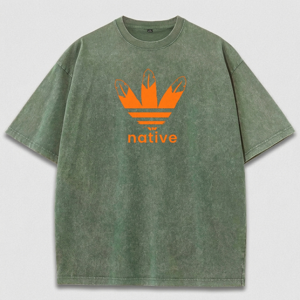 Native Vintage Organic Cotton Hiking Tee-HikeVista