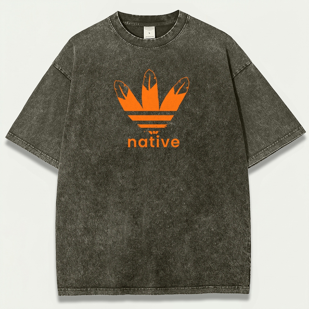 Native Vintage Organic Cotton Hiking Tee-HikeVista