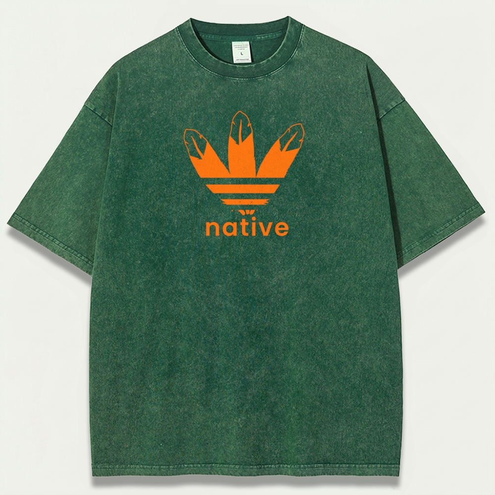 Native Vintage Organic Cotton Hiking Tee-HikeVista