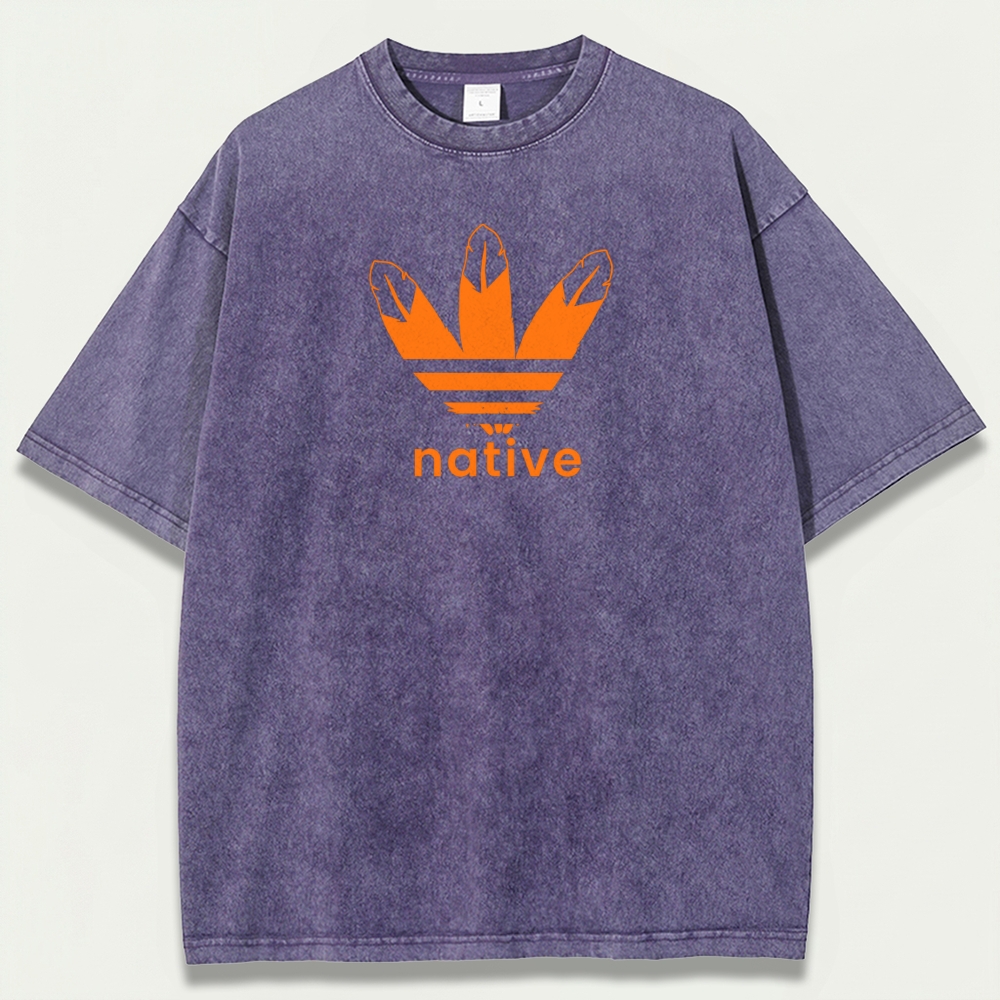 Native Vintage Organic Cotton Hiking Tee-HikeVista