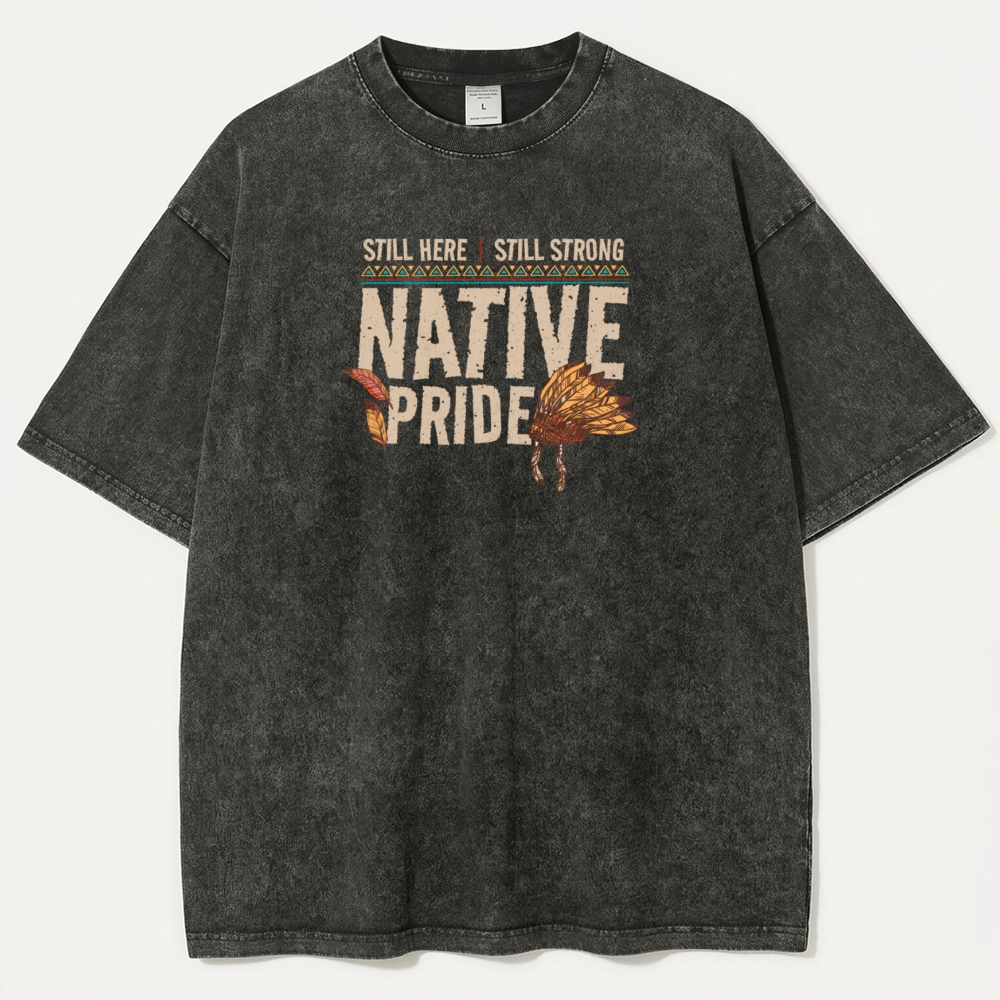 Native Pride Vintage Organic Cotton Trail Tee-HikeVista