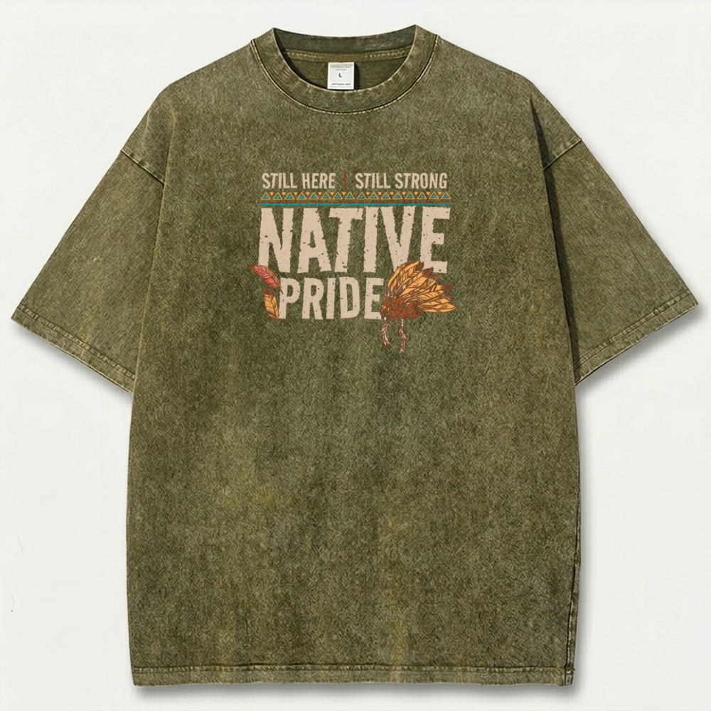 Native Pride Vintage Organic Cotton Trail Tee-HikeVista
