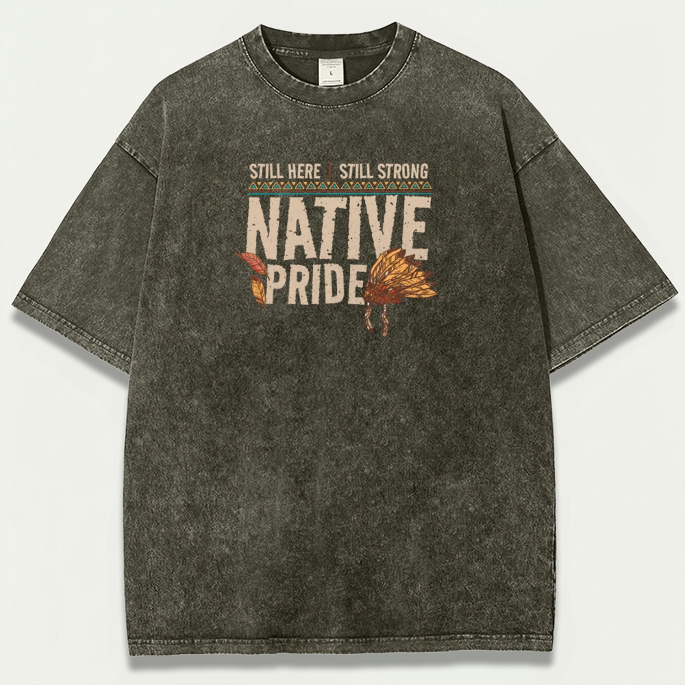 Native Pride Vintage Organic Cotton Trail Tee-HikeVista