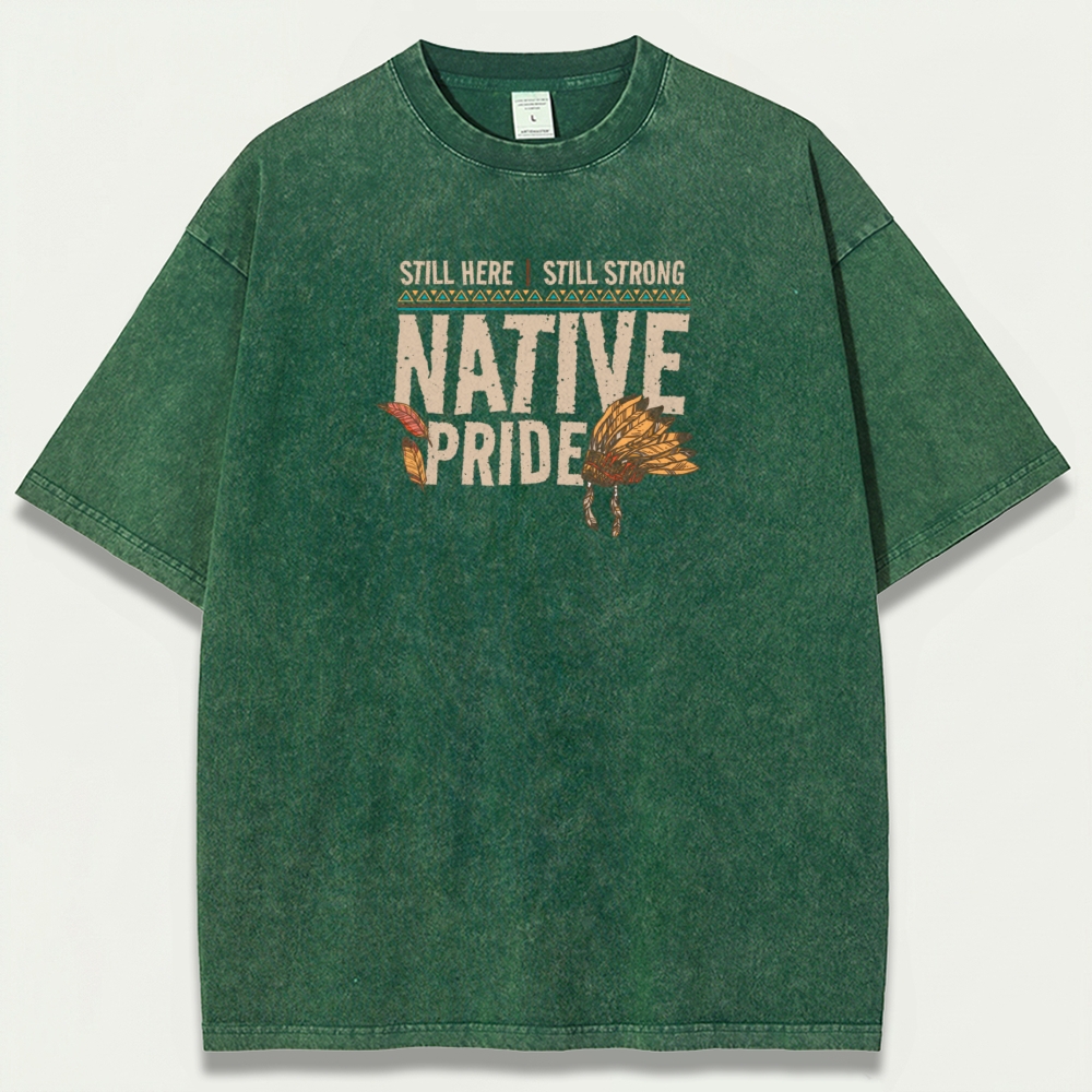 Native Pride Vintage Organic Cotton Trail Tee-HikeVista