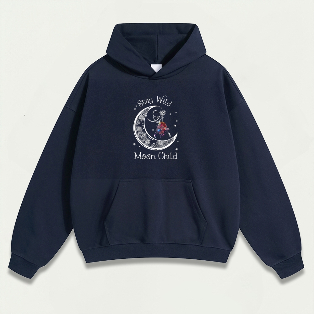 Stay Wild Moon Child Heavyweight Trail Hoodie-HikeVista