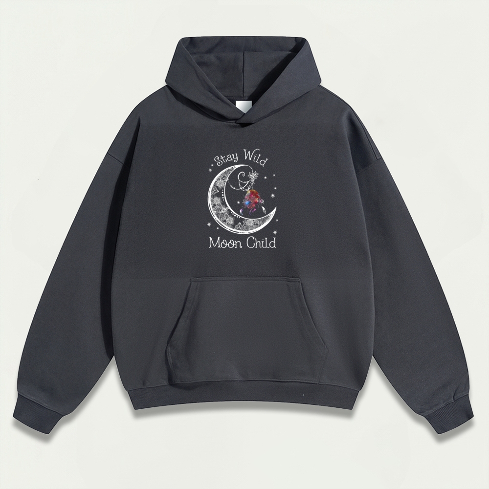 Stay Wild Moon Child Heavyweight Trail Hoodie-HikeVista