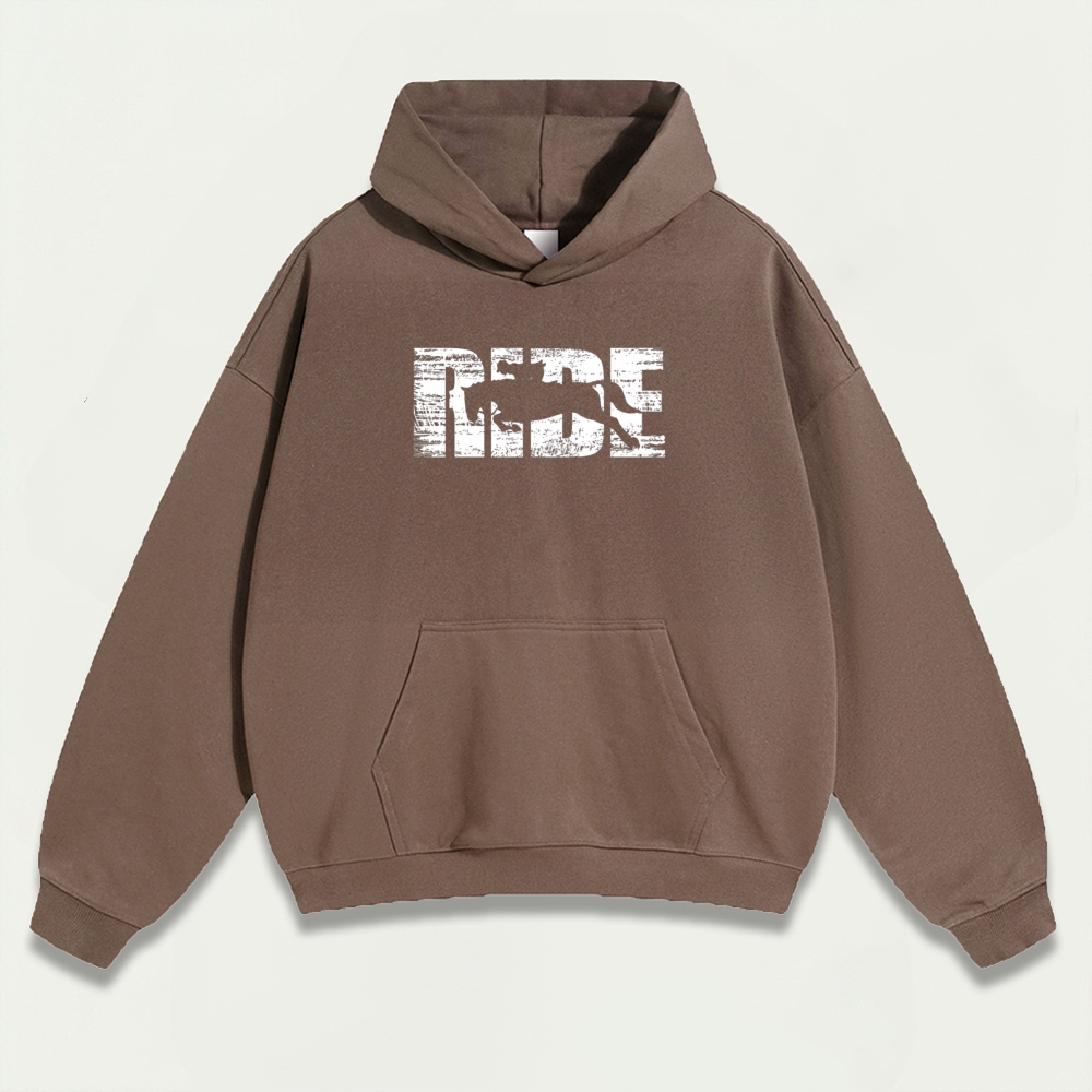 Western Ride Heavyweight Hiking Hoodie-HikeVista