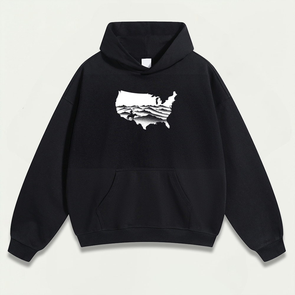 Native American Heavyweight Trail Hoodie-HikeVista