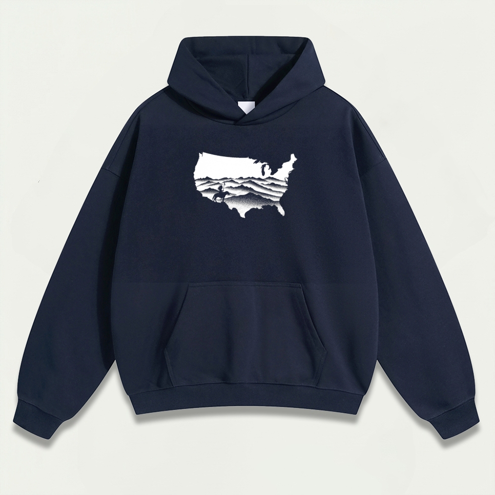 Native American Heavyweight Trail Hoodie-HikeVista