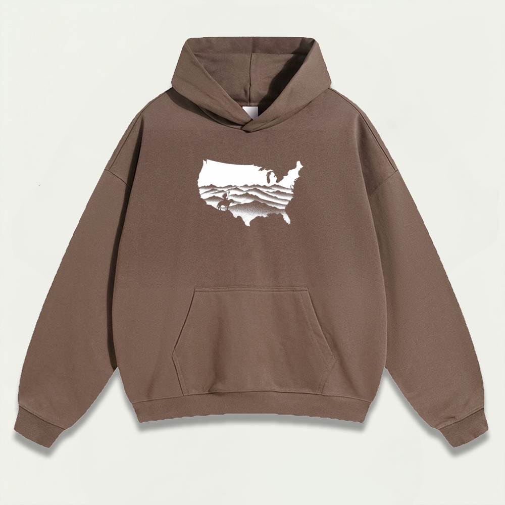 Native American Heavyweight Trail Hoodie-HikeVista