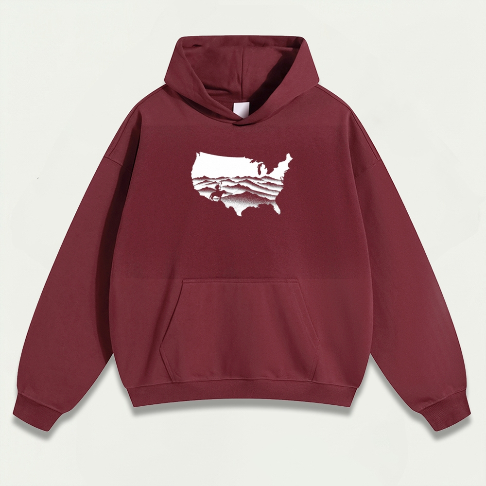 Native American Heavyweight Trail Hoodie-HikeVista
