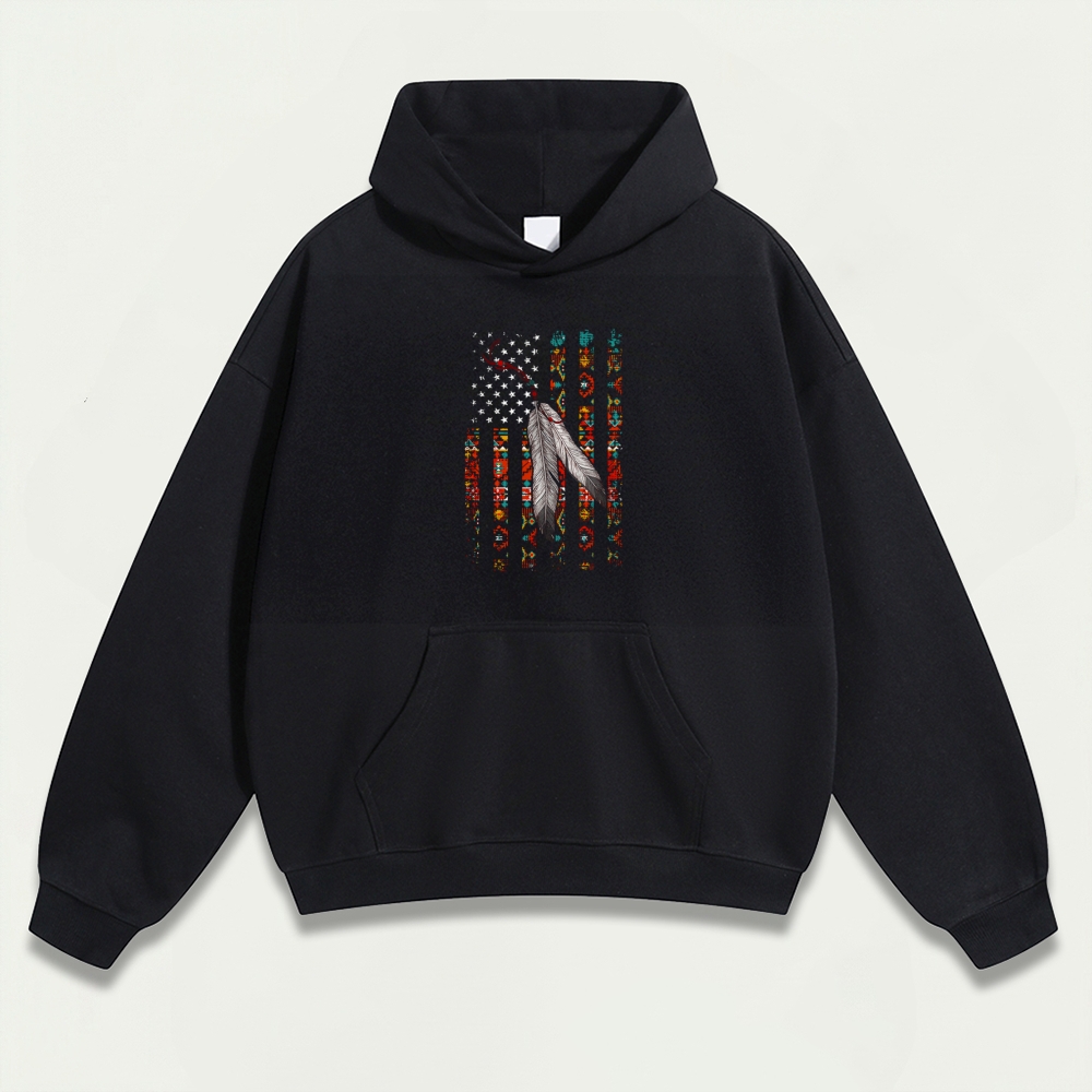 Feathers American Heavyweight Trail Hoodie-HikeVista