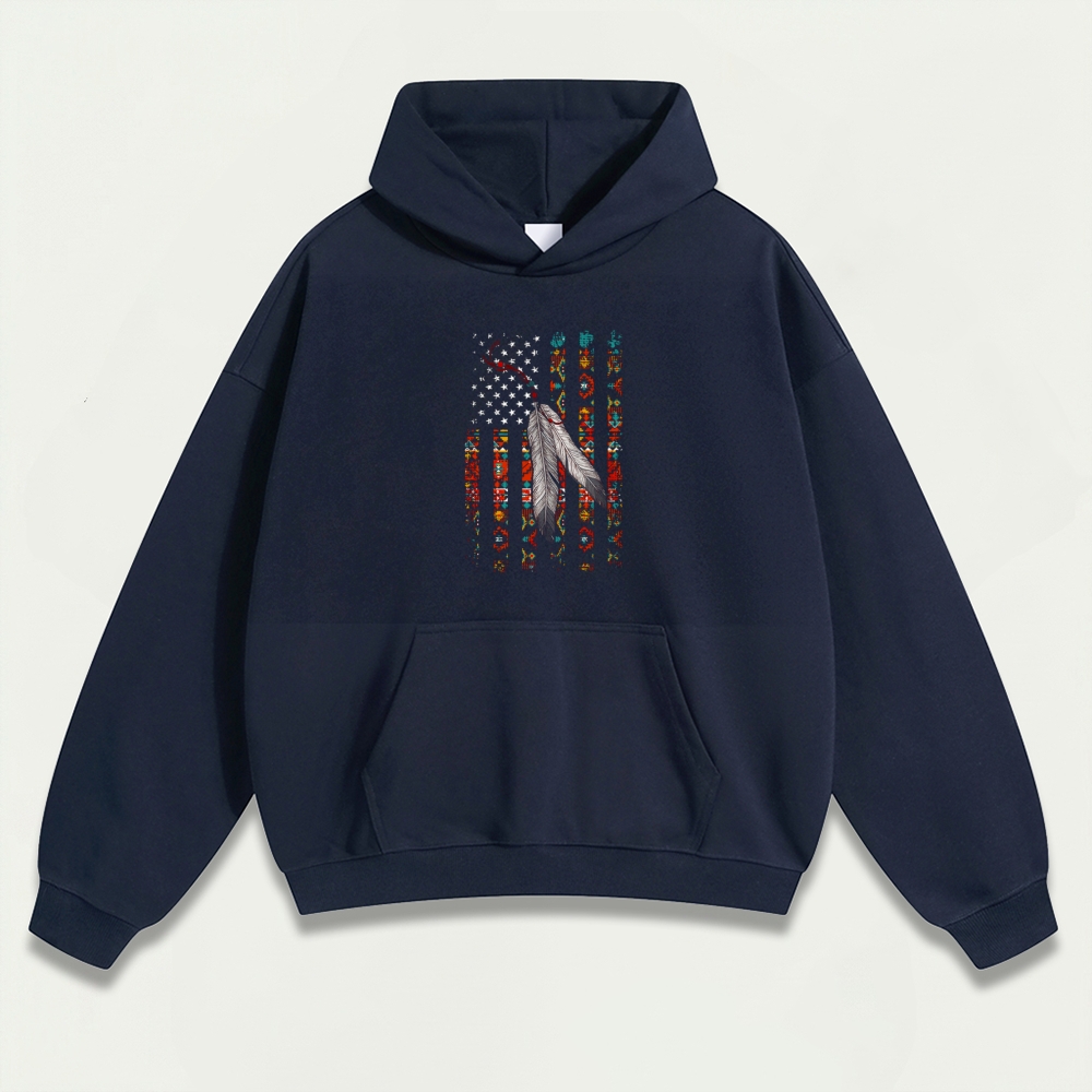 Feathers American Heavyweight Trail Hoodie-HikeVista