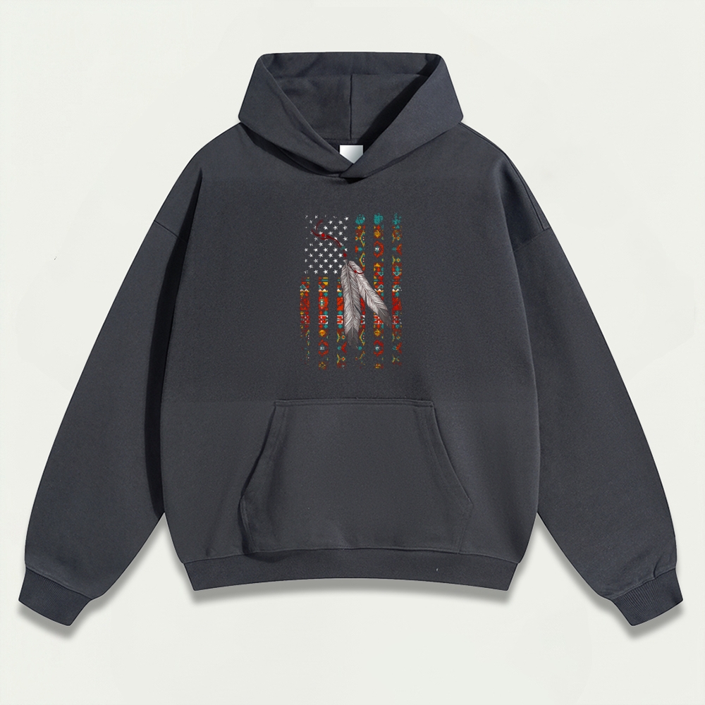 Feathers American Heavyweight Trail Hoodie-HikeVista