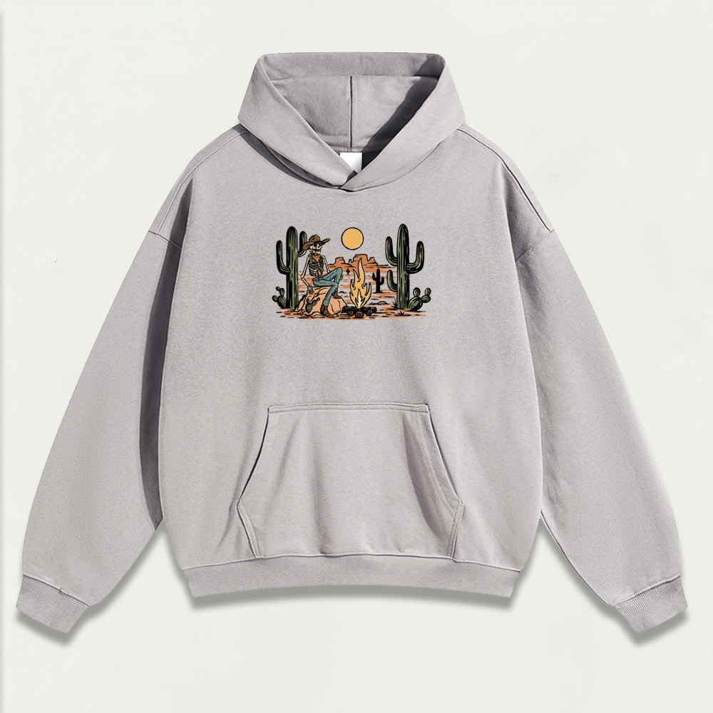 Western Heavyweight Hiking Hoodie-HikeVista