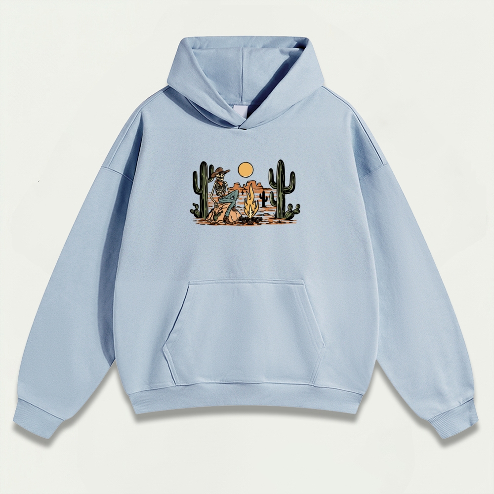 Western Heavyweight Hiking Hoodie-HikeVista