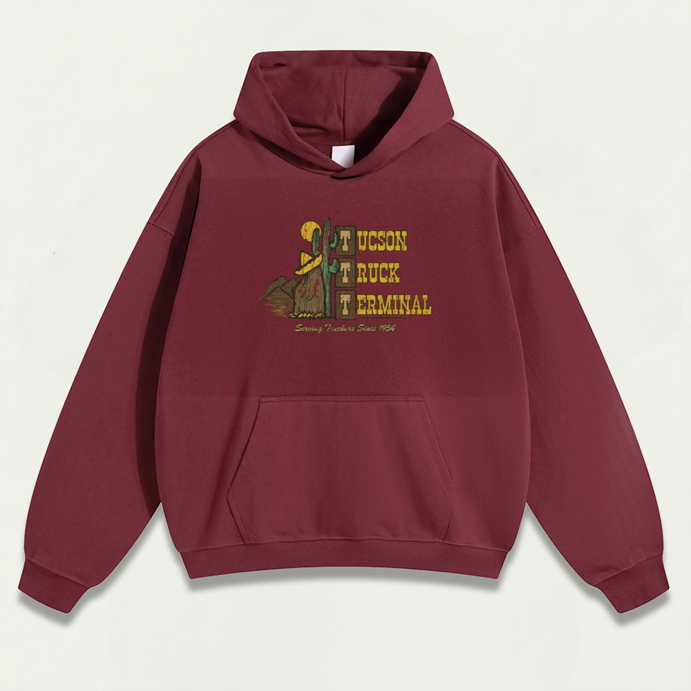 Tucson Truck Terminal Heavyweight Trail Hoodie-HikeVista