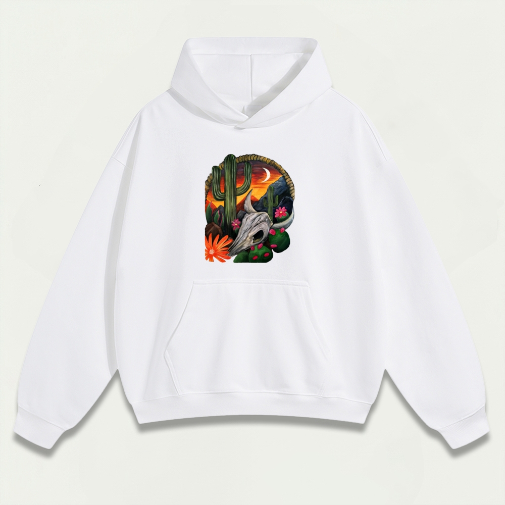 Western Heavyweight Hiking Hoodie-HikeVista