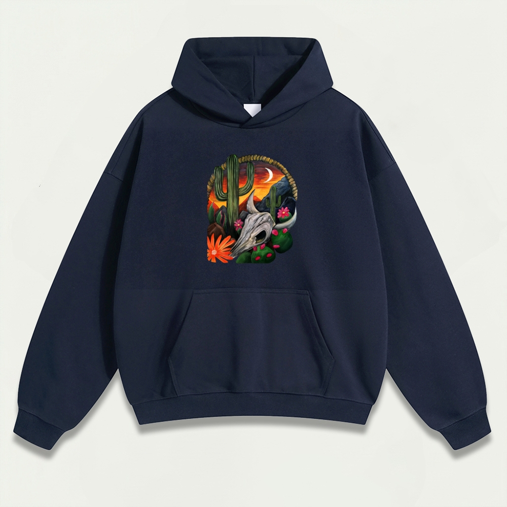 Western Heavyweight Hiking Hoodie-HikeVista