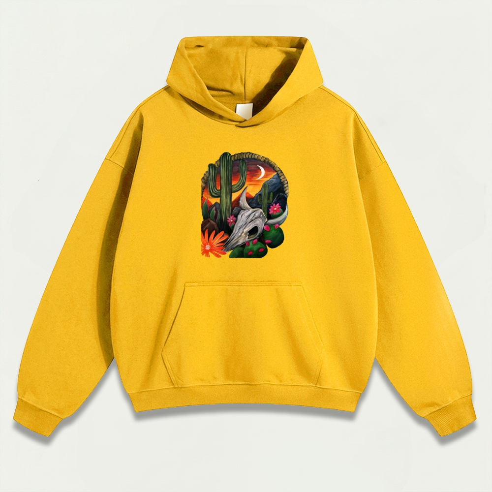 Western Heavyweight Hiking Hoodie-HikeVista