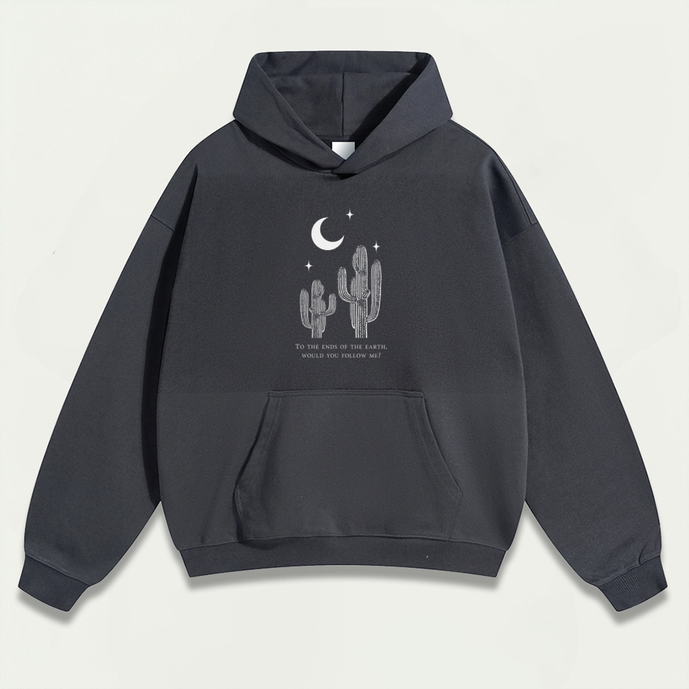 Cactus Moon Heavyweight Hiking Hoodie-HikeVista