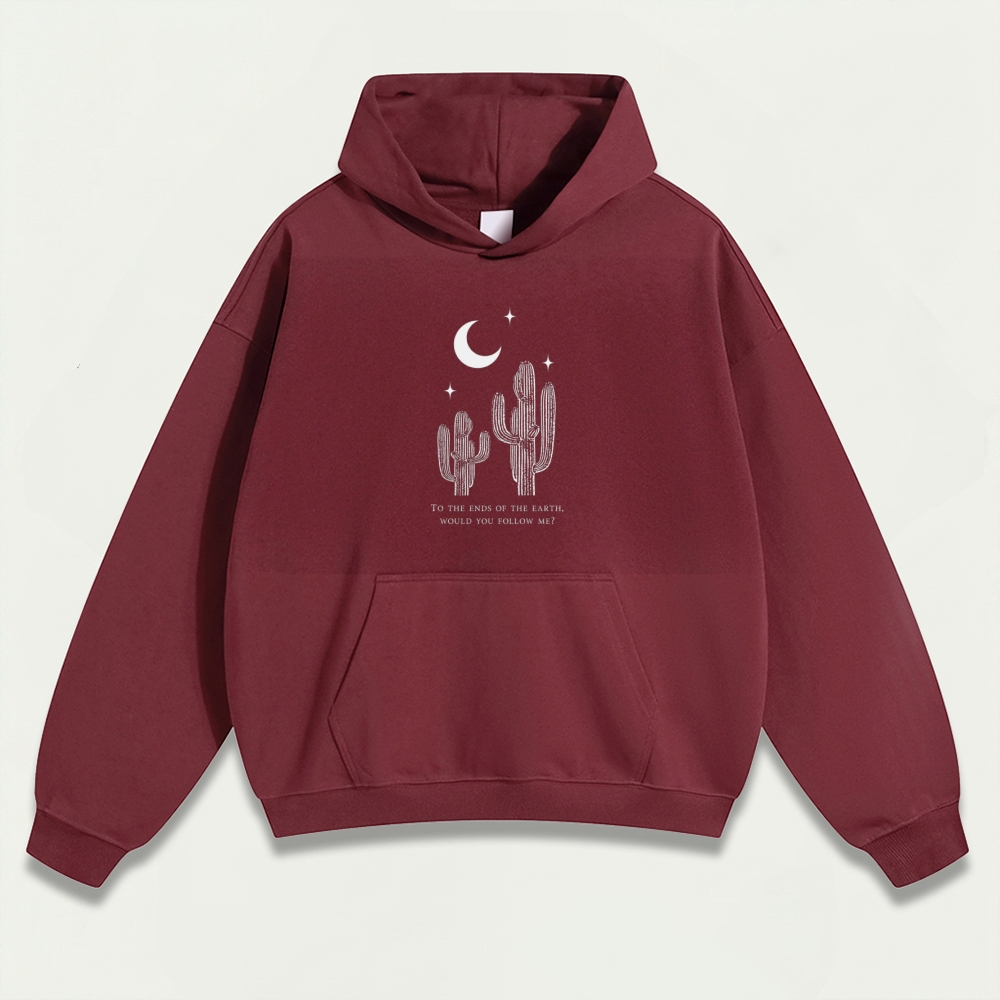 Cactus Moon Heavyweight Hiking Hoodie-HikeVista