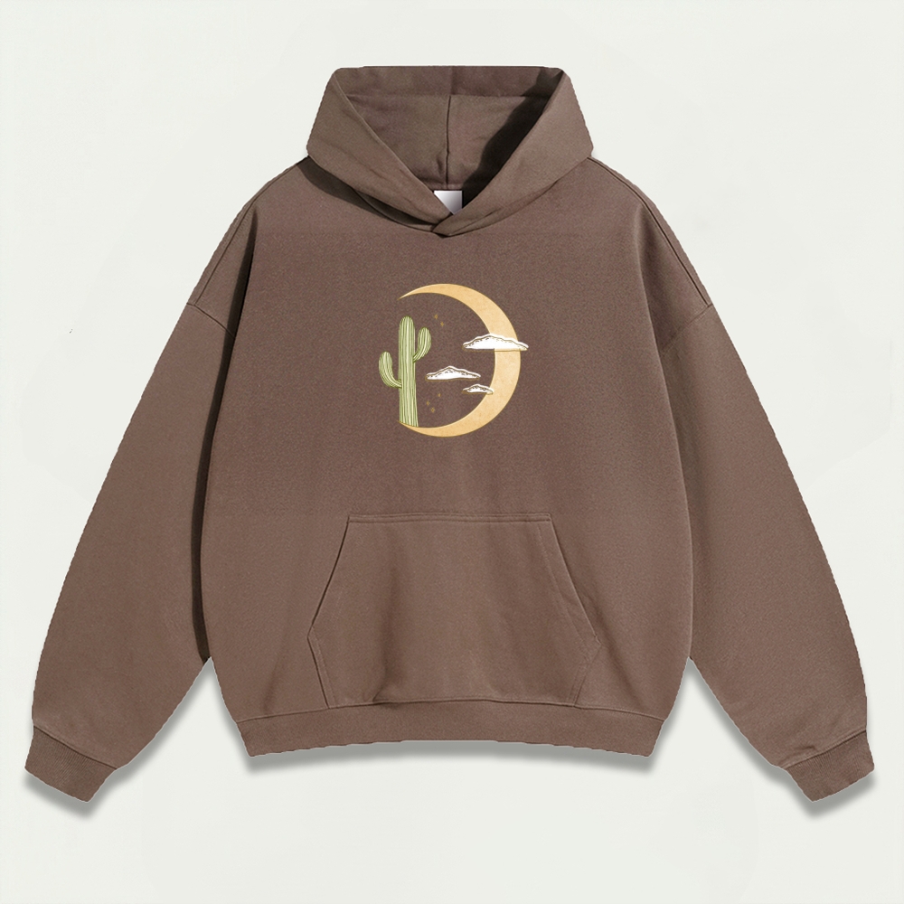 Cactus Moon Heavyweight Hiking Hoodie-HikeVista