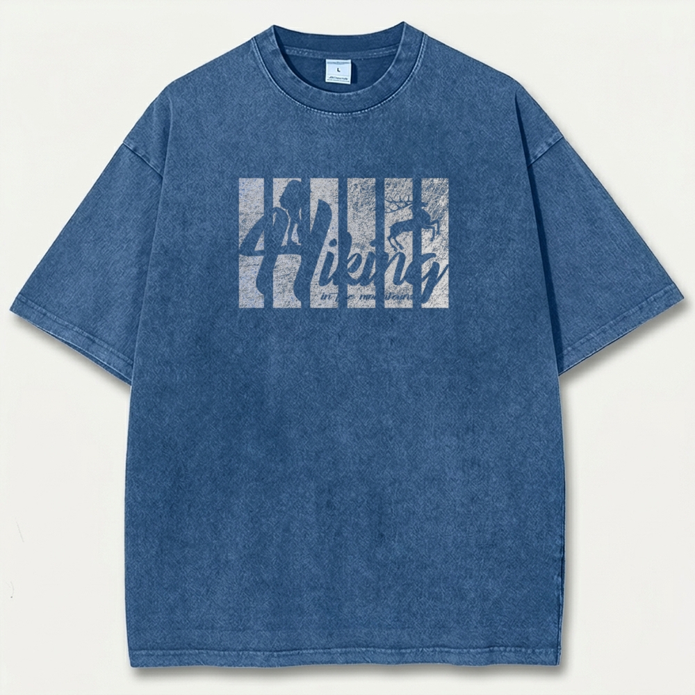 Hiking Vintage Organic Cotton Tee-HikeVista