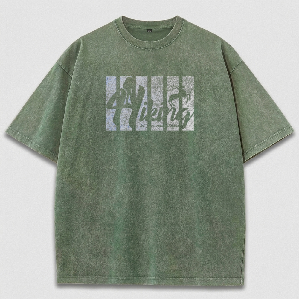 Hiking Vintage Organic Cotton Tee-HikeVista