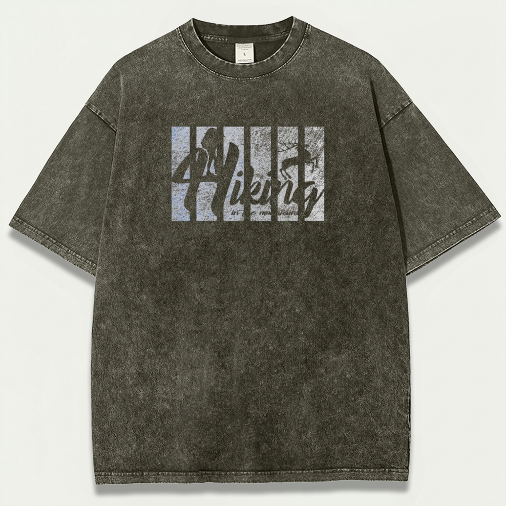 Hiking Vintage Organic Cotton Tee-HikeVista