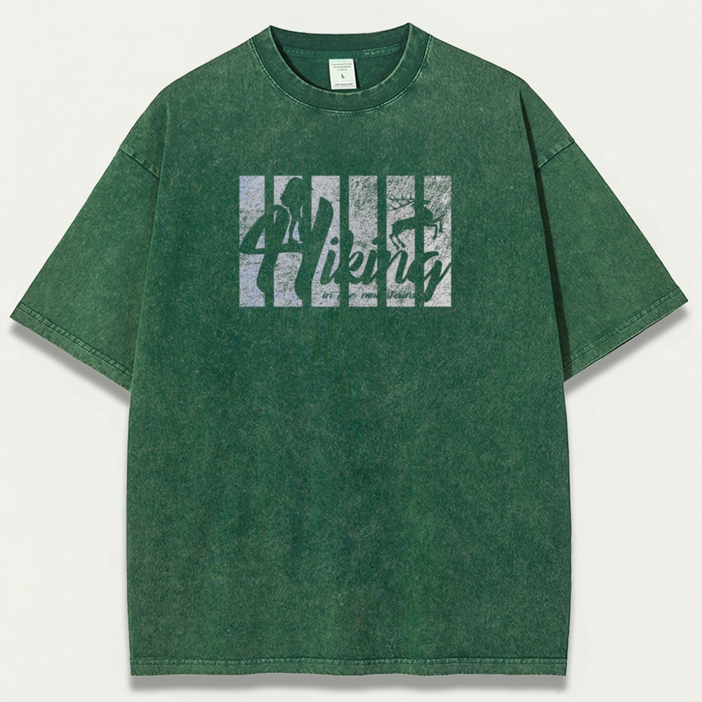 Hiking Vintage Organic Cotton Tee-HikeVista