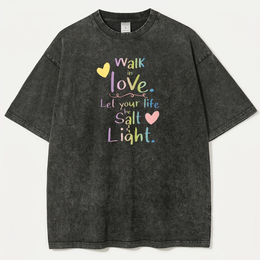 Walk In Love Vintage Organic Cotton Trail Tee-HikeVista