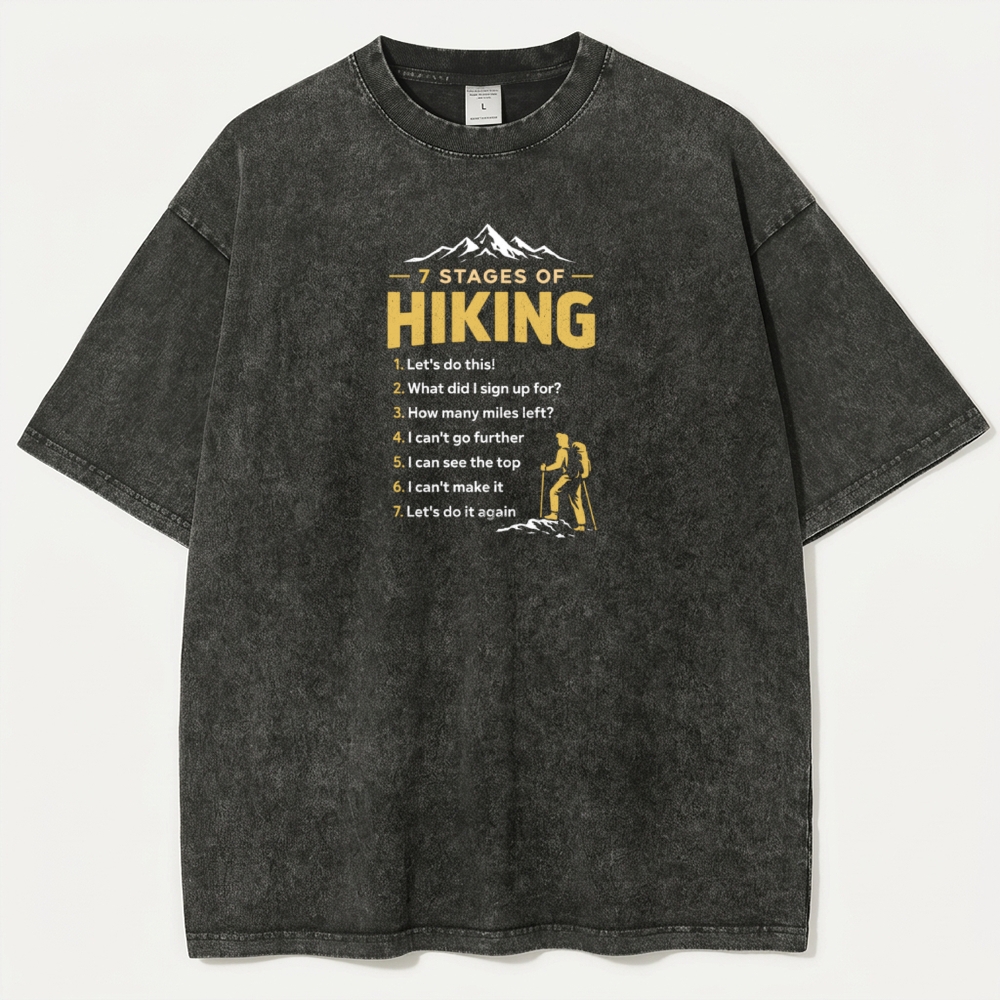Hiking Vintage Organic Cotton Tee-HikeVista
