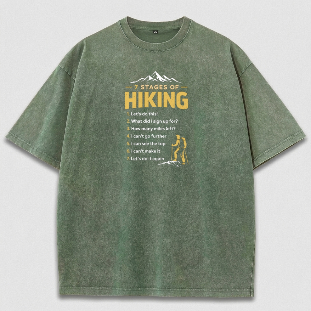 Hiking Vintage Organic Cotton Tee-HikeVista