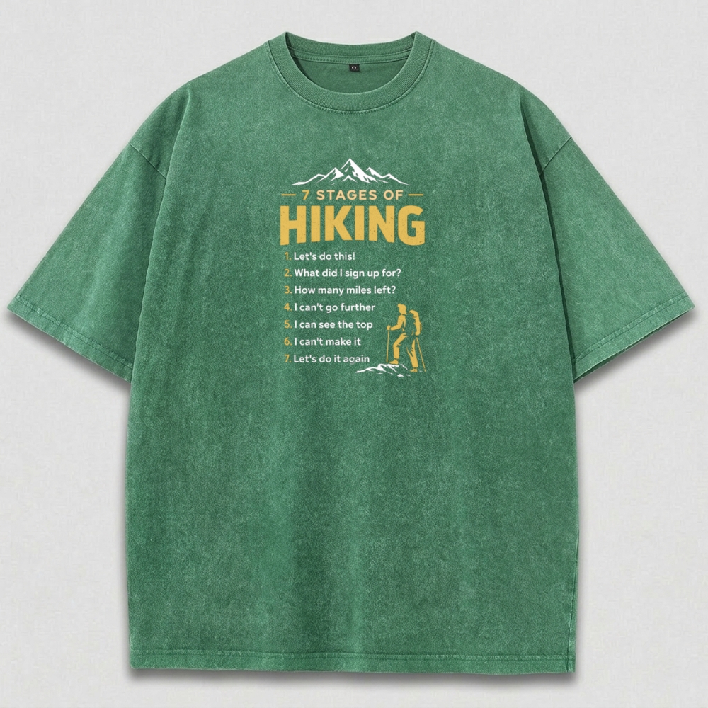 Hiking Vintage Organic Cotton Tee-HikeVista