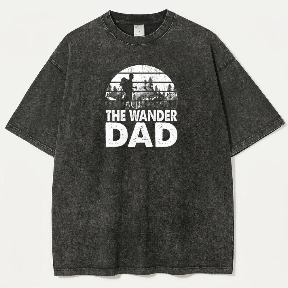 The Wander Dad Vintage Organic Cotton Trail Tee-HikeVista