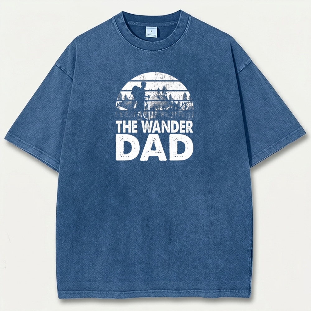 The Wander Dad Vintage Organic Cotton Trail Tee-HikeVista