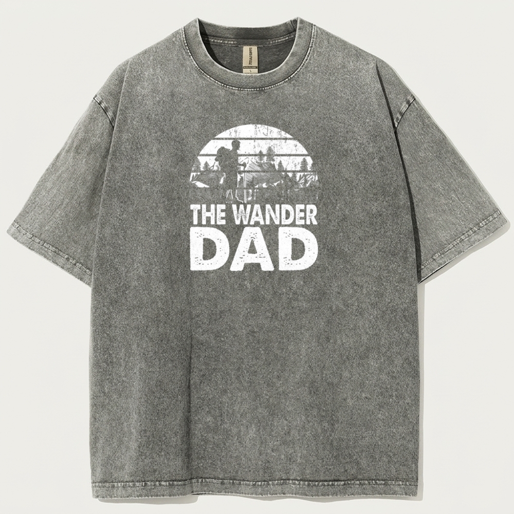 The Wander Dad Vintage Organic Cotton Trail Tee-HikeVista