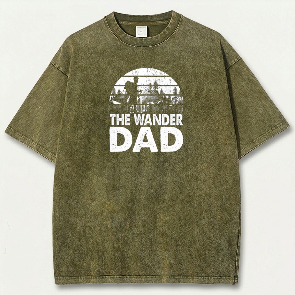 The Wander Dad Vintage Organic Cotton Trail Tee-HikeVista