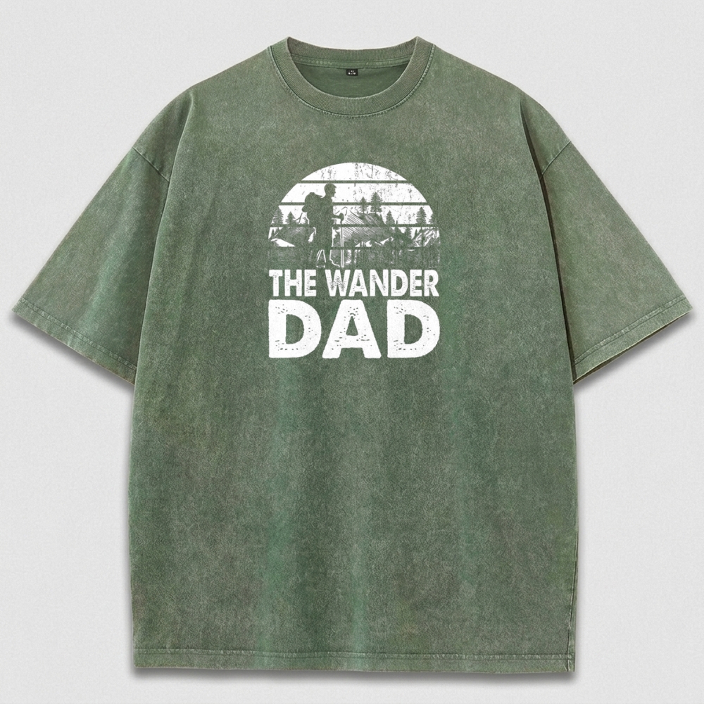 The Wander Dad Vintage Organic Cotton Trail Tee-HikeVista