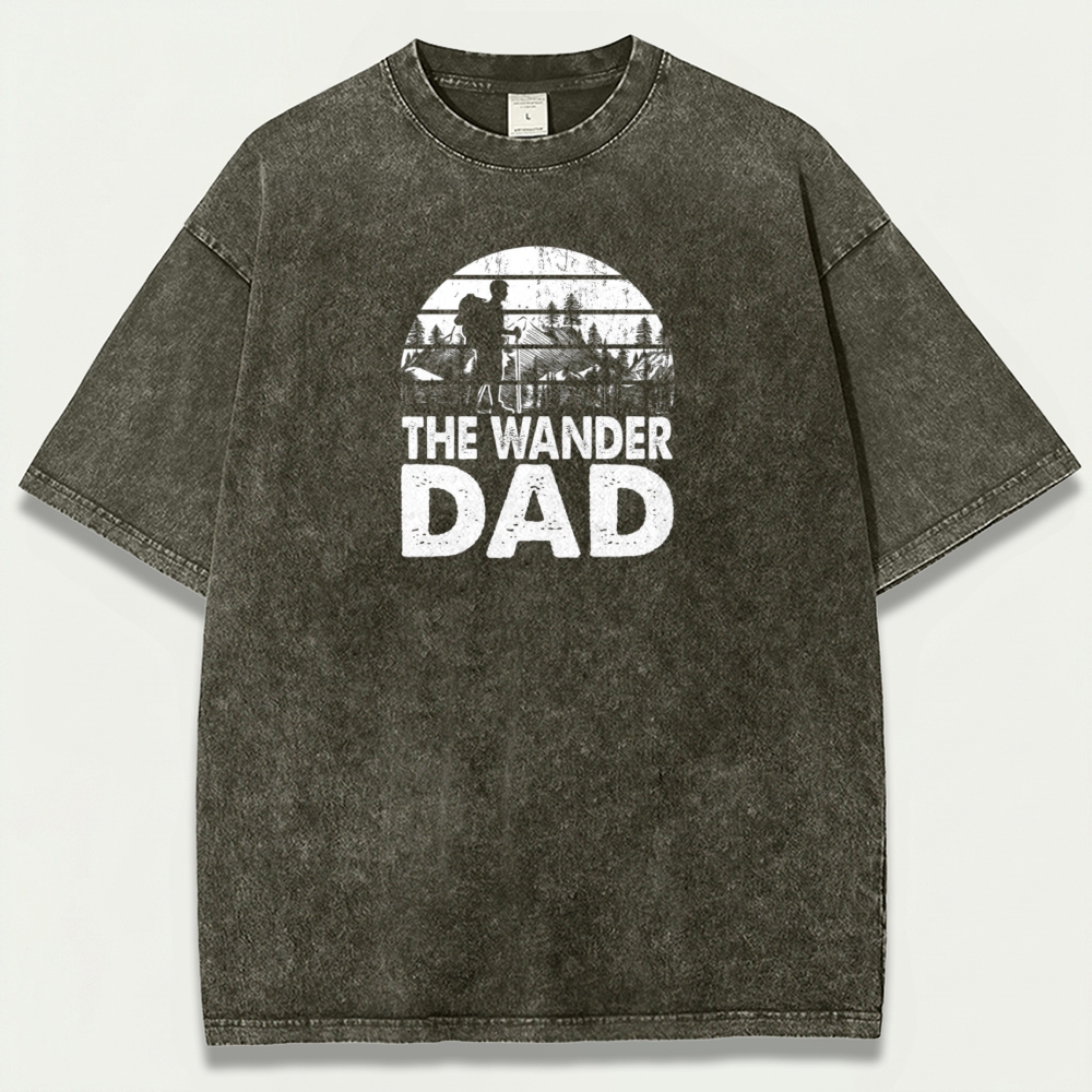 The Wander Dad Vintage Organic Cotton Trail Tee-HikeVista