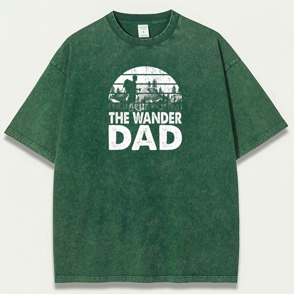 The Wander Dad Vintage Organic Cotton Trail Tee-HikeVista