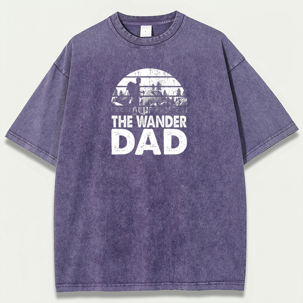 The Wander Dad Vintage Organic Cotton Trail Tee-HikeVista