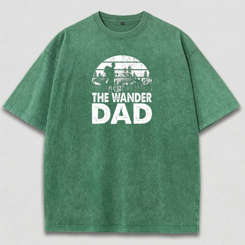 The Wander Dad Vintage Organic Cotton Trail Tee-HikeVista